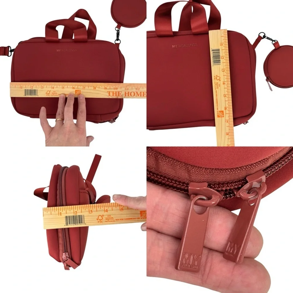 MYTAGALONGS Everleigh Baby Organizer Bag Terracotta Travel Vacation Carry